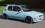 Der 205 GTI von Thomas ''Bubble'' Schneider