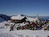Schneebar auf Klewenalp
